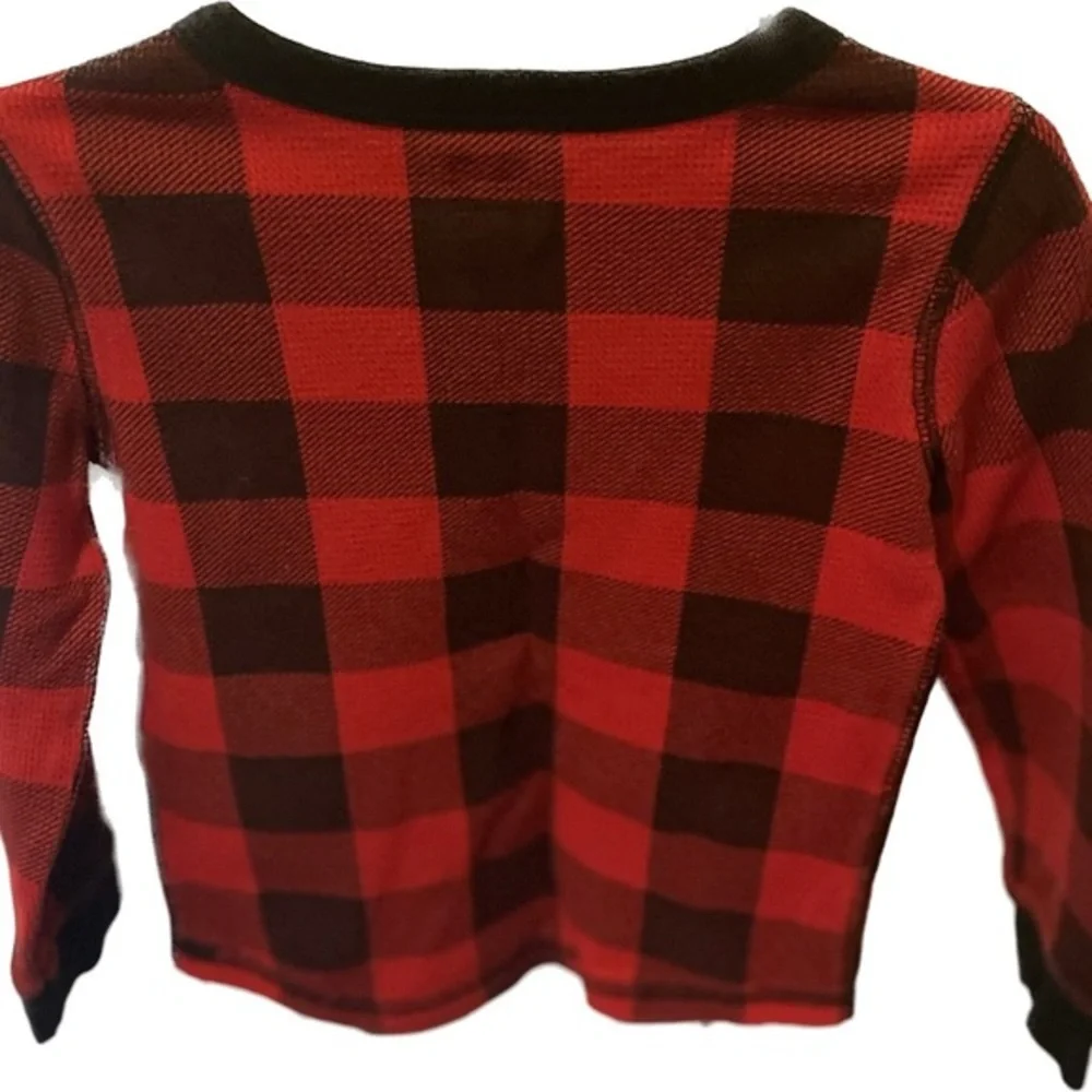 Old Navy Toddler Boys Buffalo Plaid Long Sleeved Shirt